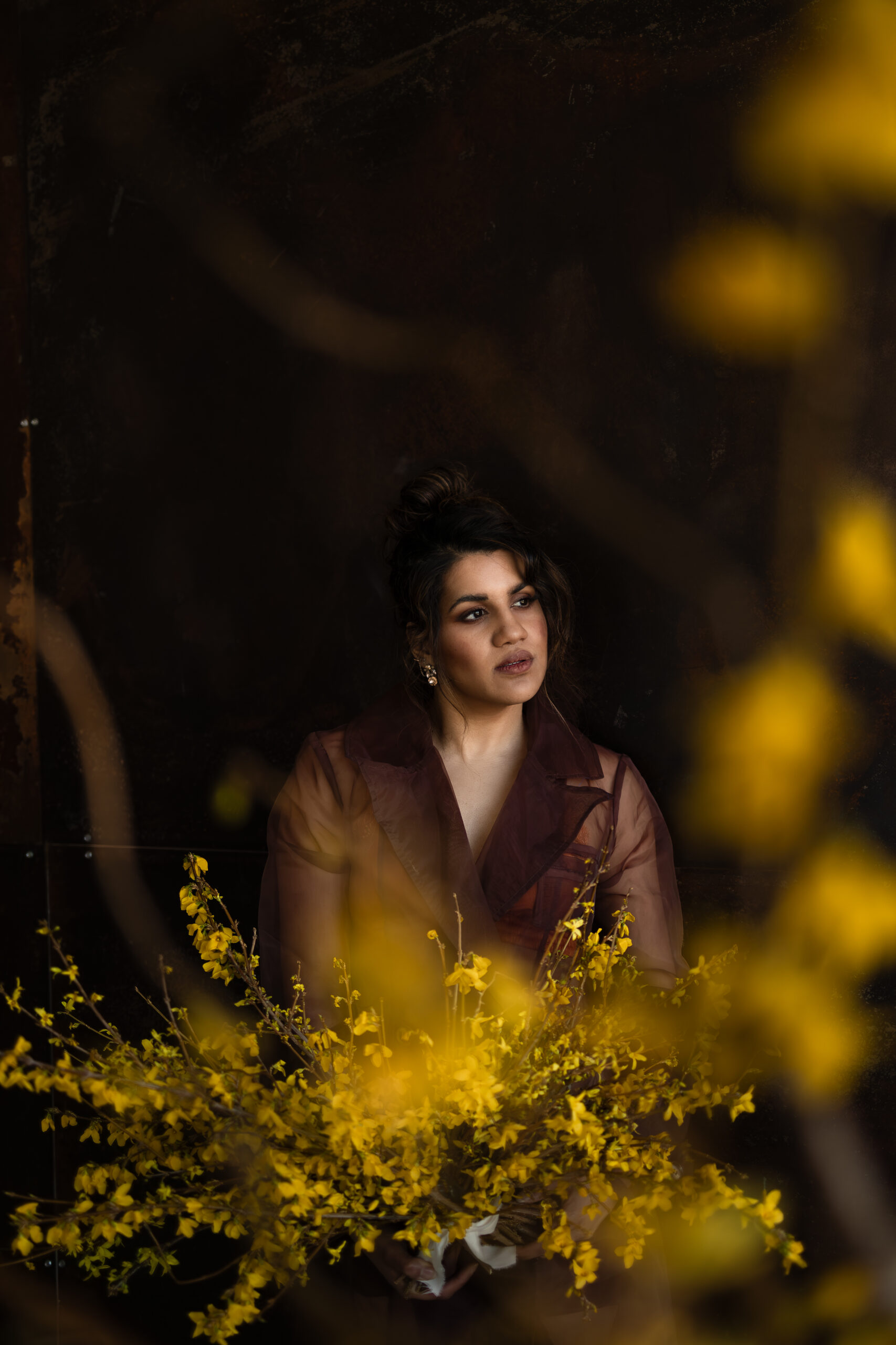 Luxury Floral Editorial at The Fifth Floor, Ogden’s Premiere Wedding Venue