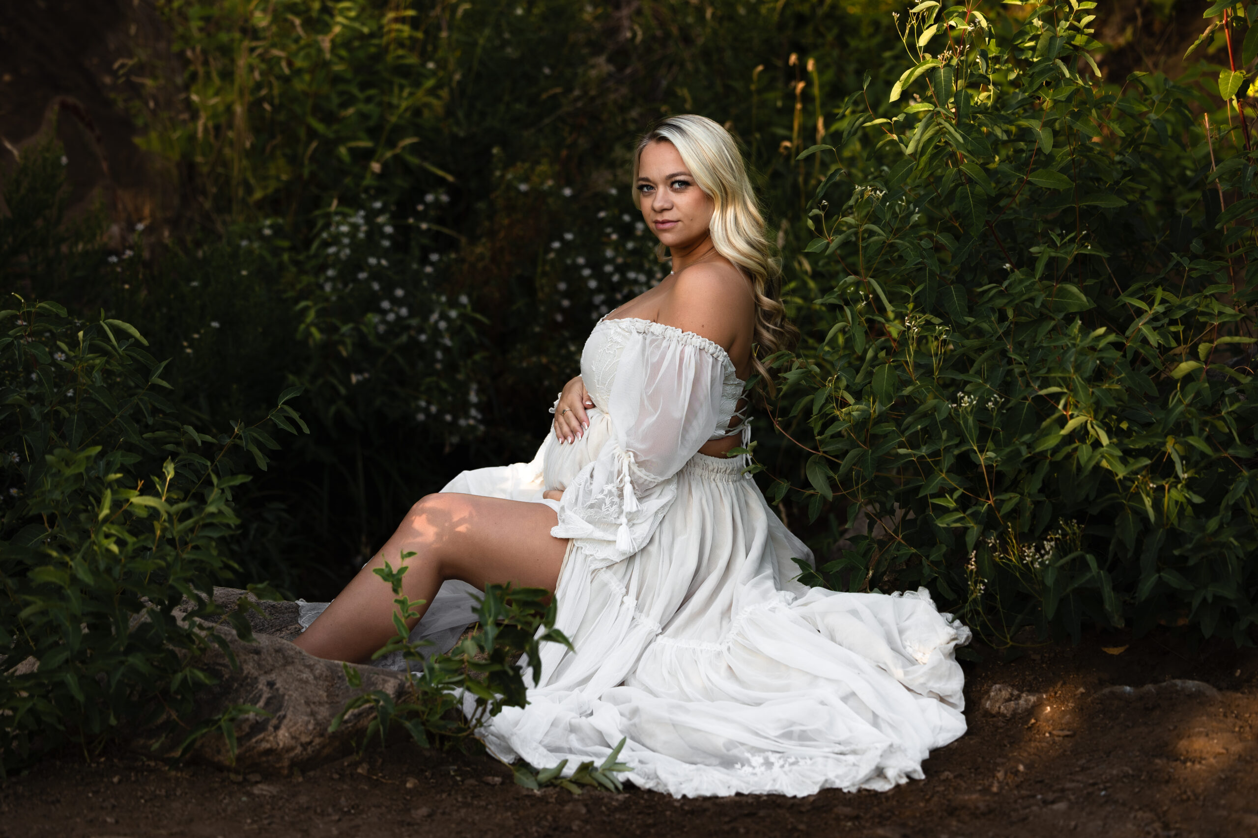 Romantic Mountain Couples Maternity Session